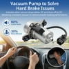 12V Brake Booster Vacuum Pump Kit with Installation Accessories Universal