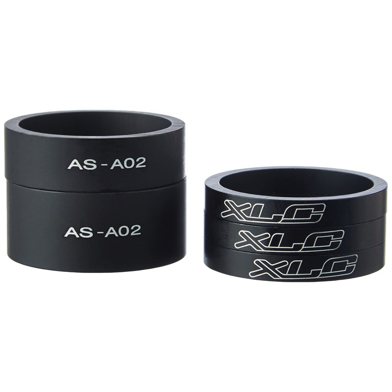 XLC steering head extension AS-a02, A-Head spacer-set, 3 x 5/1