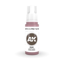 AK Interactive 3rd Gen Acrylic Cardinal Violet Ink 17 ml