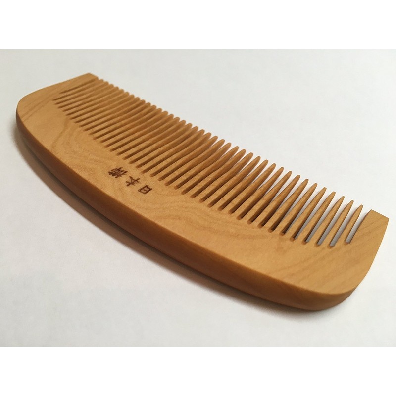 English Madder Dyes Pains, "黄楊 Comb" 梳ki Comb 3.5 Dimension 椿油
