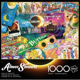 Buffalo Games - Aimee Stewart - Path of Totality - 1000 Piece Jigsaw Puzzle for Adults Challenging Puzzle Perfect for Game Nights - Finished Puzzle Size is 26.75 x 19.75