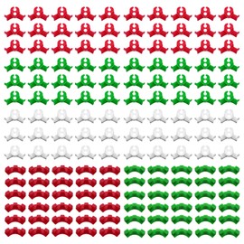OMJMYY Pack of 150 Plant Benders LST Clips, 2 Sizes & 3 Colours, 90 Degree Low Stress Training Clips for Bending Plant Stems and Changing the Growth Direction