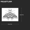 INKARTLINK 2 Sheets Medium Semi Permanent Tattoos, Temporary Tattoos, Adult
