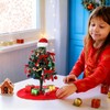 Sumind 12 Inch Mini Christmas Tree Set Tabletop Artificial Christmas