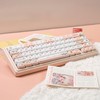 Sumgsn Round Moa Profile Keycaps, 143 Keys Pbt Cute Keyboard
