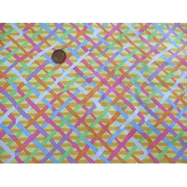Free Spirit Fabrics Brandon Mably Fall 2017 Mad Plaid Gold Fabric by The Yard