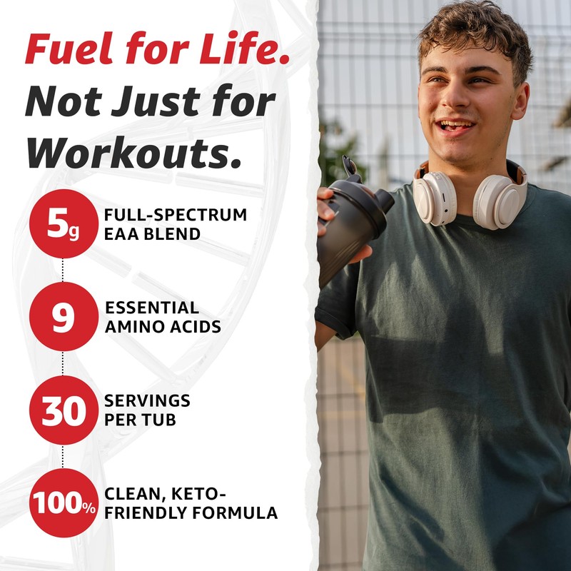 10X Health Amino Acids - 30 Servings of EAA &