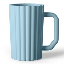 Mintlyfe Baby Bath Rinse Cup, Silicone Body Washing Rinser Cup with Easy Grip Handle, Wash Rinse Cup for Kids (Ether)