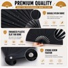 NOIMTTY Large Portable Folding Clacking Fans For Line Dancing -