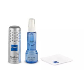 ZEISS Gentle & Thorough Cleaning Lens Cleaner Spray Kit to Wipe Glasses 2 fl oz