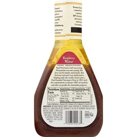 NEWMANS Newman's Own Raspberry & Walnut Salad Dressing, 16 oz