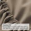 Bare Home Fitted Bottom Sheet Double - Premium 1800 Ultra-Soft