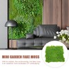 SUPVOX Artificial Moss Mat Light Green 50x50cm Simulation Moss Pad