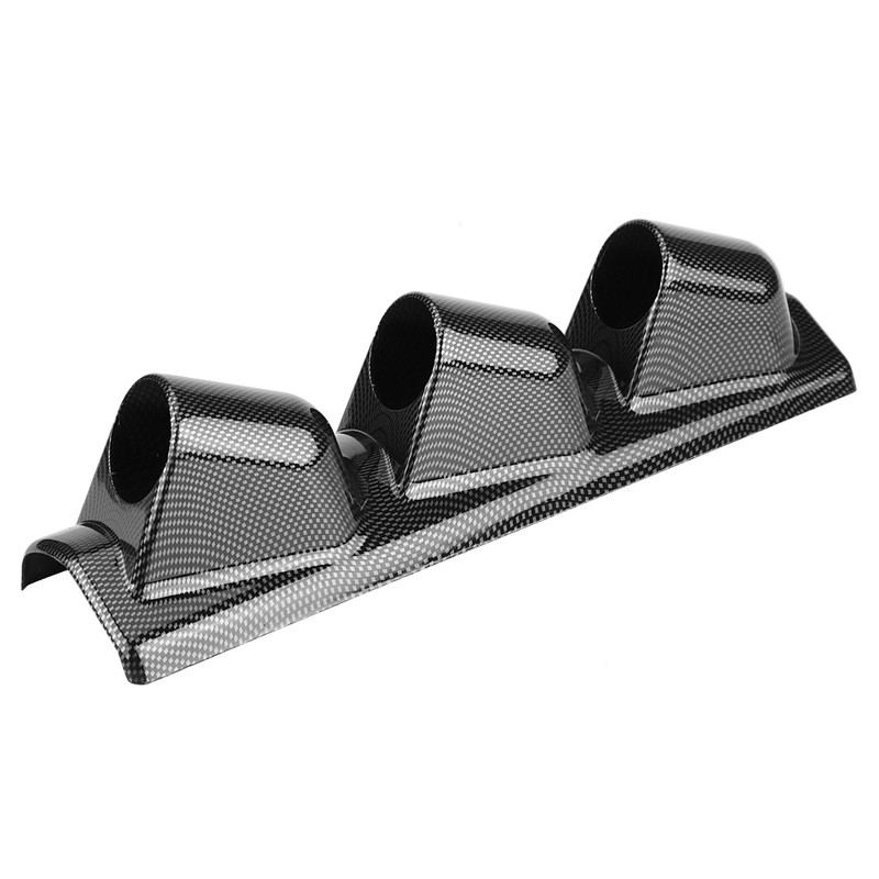 Car 52mm/2" Triple 3 Hole Mount Holder Dash Gauge Pillar
