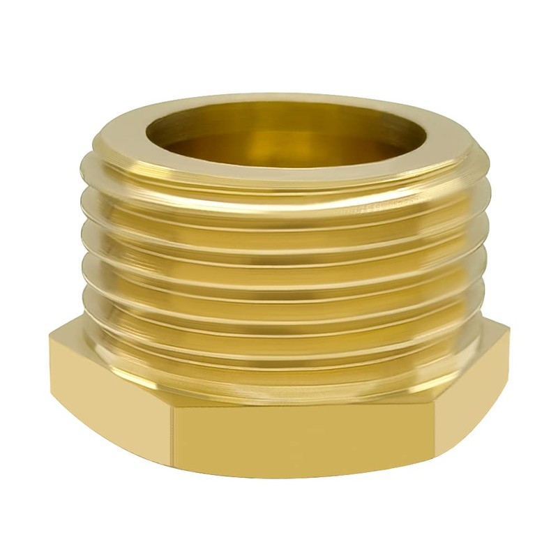 Hooshing 4PCS 3/4" GHT Male Garden Hose End Cap Plug