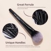 MAANGE 18Pcs Brochas de Maquillaje con Estuche Kit Alta Calidad