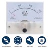 85C1 DC 0-200MA Ammeter Panel Amp Meter Pointer DC Ammeter