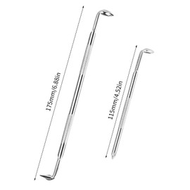 2 Pieces Offset Screwdriver Set, S2 Steel L-Type Double Head Offset Magnetic Screwdriver, 90 Degree Z Type Double Head Offset Magnetic Screwdriver for Tight Space Operation