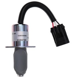 CJOAOJC 12V Fuel Shut Off Solenoid 6681512 6681513 6690563 7136559 Compatible with Bobcat Skid Steer Loader S150 S160 S630 S650 S750 S770