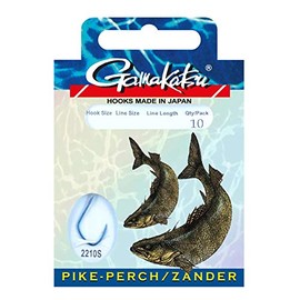 Gamakatsu BKS-2210S Zander 1 Tied Hooks