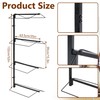 awliye 4 Tier Saddle Stand Wall Mount for Western and