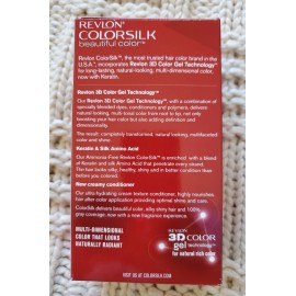 REVLON COLORSILK Hair Color 41 Medium Brown 3D Permanent Color