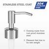 ALTGLAS Twin Pack - 2X Stainless Steel Soap Pump 'Budapest'