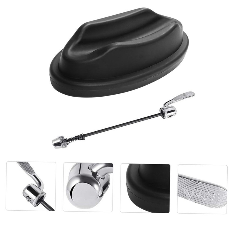 OHPHCALL 2 Pcs Front Wheel Pad for Bicycle Training Stationary