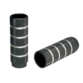 GIZA PRODUCTS 1.5 inch (38 mm) Diameter Aluminum Pegs, Black