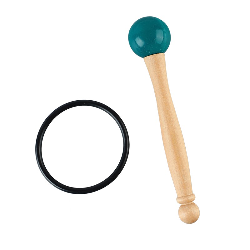 Singing Bowl Mallet Wood Handle Rubber Head Clear Beautiful Sound