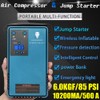 Jump Starter with air Compressor & Mobile Power Support Automatic