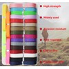 ZHFMILY 3/8 inch Nylon Webbing Strap for Sewing- 40 Yards