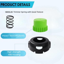Kaberalty SB00L00 Replacement Trimmer Cover Cap Compatible with Greenworks ST60V ST60V-T0 80V ST80L200 Front Mount String Trimmer