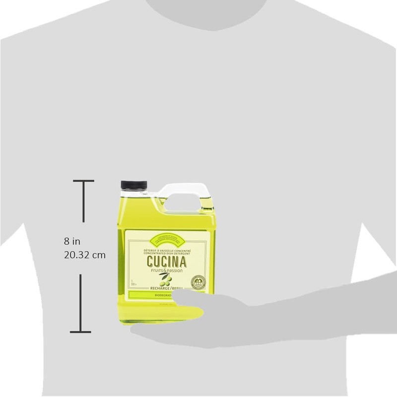 Cucina Fruits & Passion Coriander and Olive Tree Dish Detergent