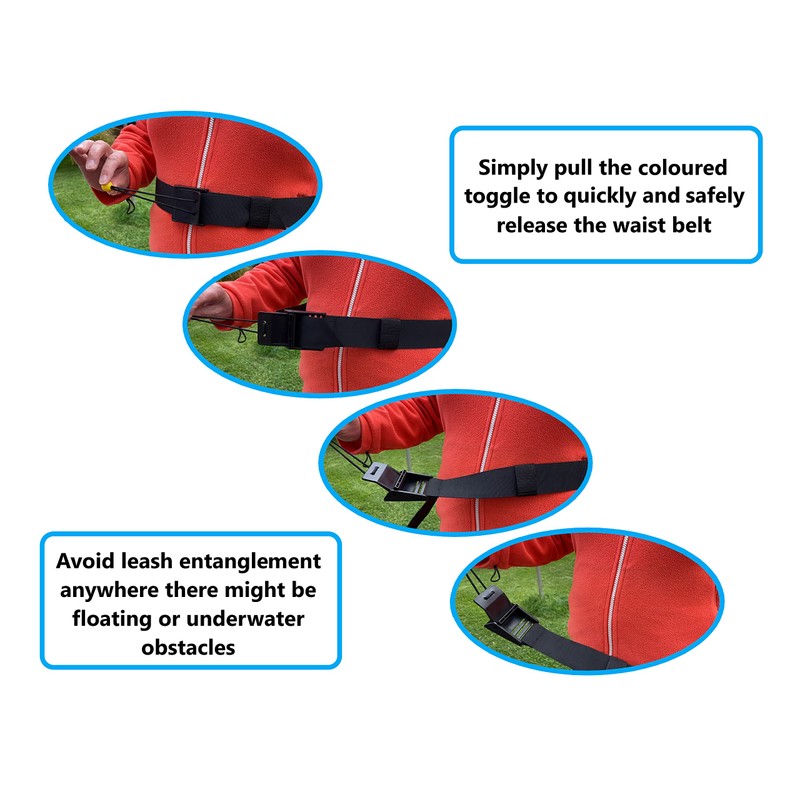 Scrabo | Quick Release Safety Waist Belt | QR Paddleboard