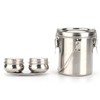 Brush Washing Bucket Stainless Steel Material Easy Carry Painting Supply