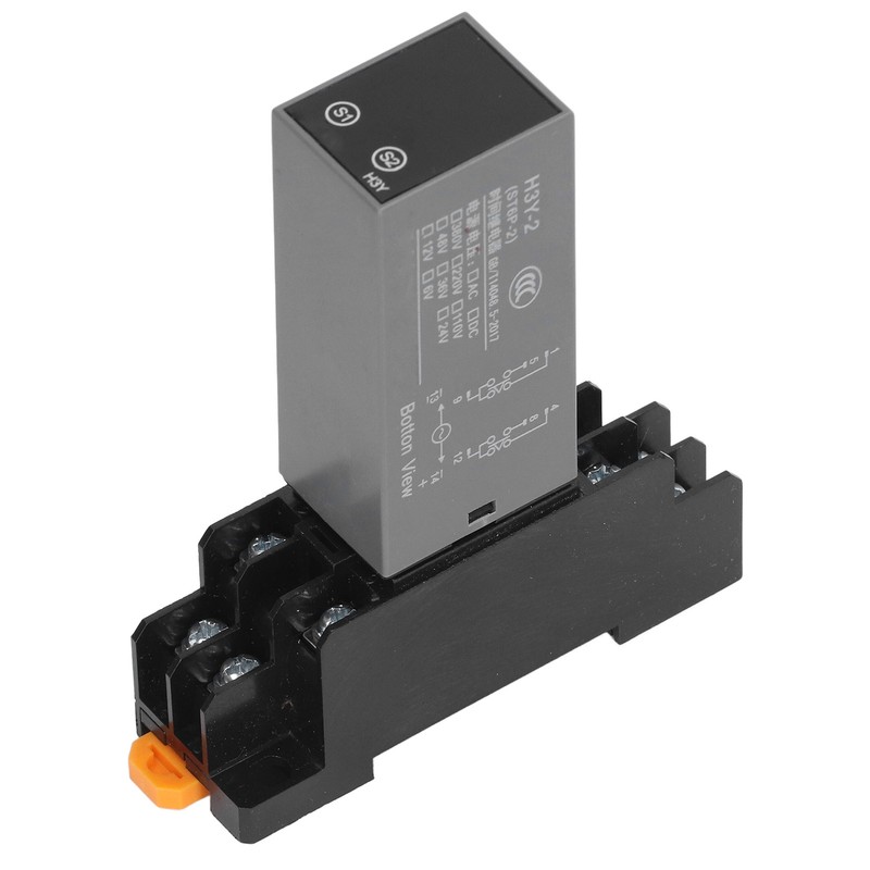 Delay Timer Relay 2 Way LCD Digital Display Electrical Multifunctional