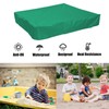 Green Sandbox Cover Square Sandbox Pool Protective Cover Sandbox Canopy