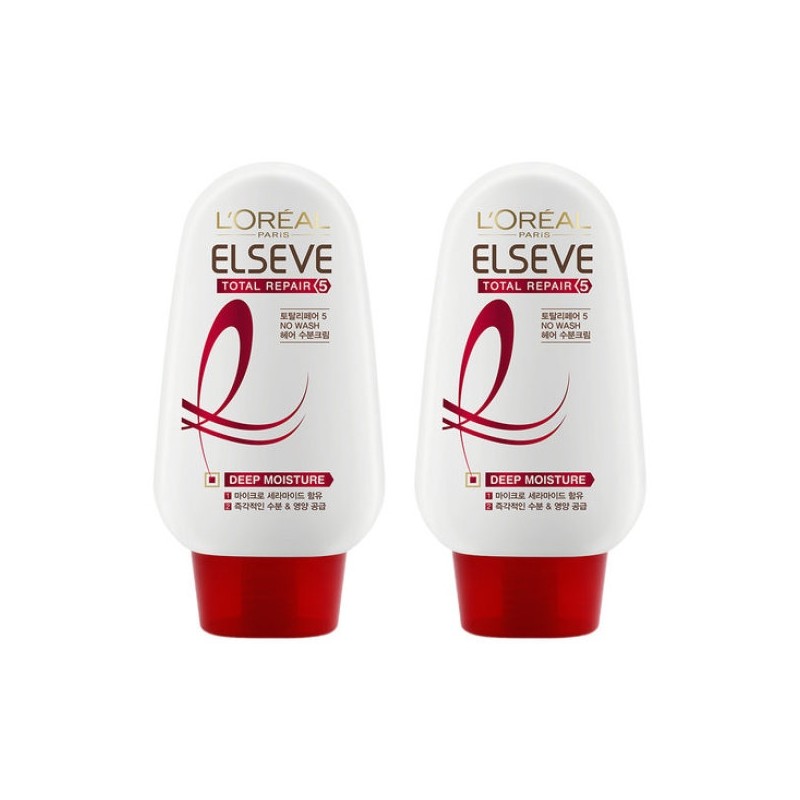 L'Oreal 2 Total Repair 5 Hair Moisture Cream 110g /