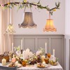 Lights4fun LED Spring Garland Illuminated Garland Spring 180 cm Spring