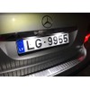 RZG 2x LED License Plate Light White Canbus for MB
