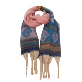 KARMA.DIEM Norwegian Scarf - Extra Warm Soft XXL Scarf - 180 x 65 cm - Unisex - Pashima/Stole/Extra Wide for Men and Women, 1