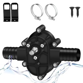 Dreafly Portable Mini Electric Drill Pump Hand Drill Powered Water Pump Hand Pump Water Electric Drill Pump,Diesels Oil Fluid Water Hand Self-Priming Transfer Pumps