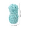 Hohopeti 1Roll Glow The Dark Knitting Yarn Crochet Thread for