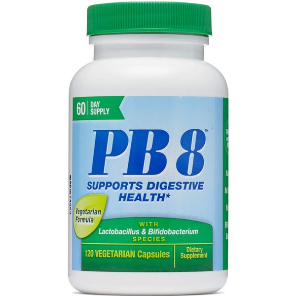 Nutrition Now PB8 Pro-Biotic Vegetarian Acidophilus - 120 capsules per pack - 3
