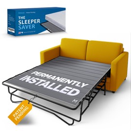 Meliusly Permanently Installed Sleeper Sofa Support Board (Queen Size - Patent Pending) Reinforced Wood Sofa Bed Support, Pull Out Couch Mattress Board, Sleeper Bar Shield, SleeperSaver