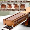 Aoefykp 3°/23°/35°/90° Guitar Fret File & Fret Beveling File –
