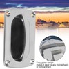 Flush Pull Handle 304 Stainless Steel Door Hardwares for Yacht