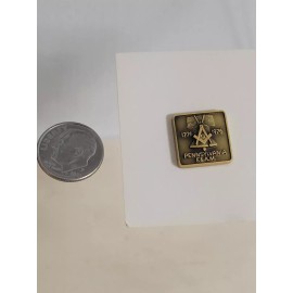 Pennsylvania F&AM Freemason 1976 Bicentennial Masonic Liberty Bell Lapel Pin NOS