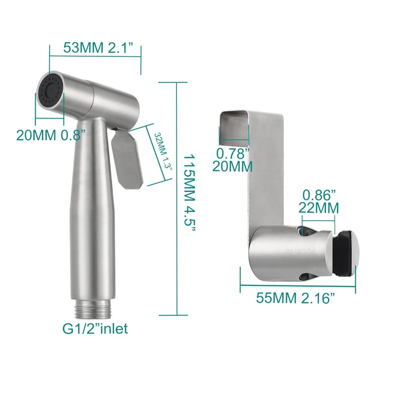 Ciencia WS024S Bidet Hand Held Sprayer for Toilet Sprayer Premium